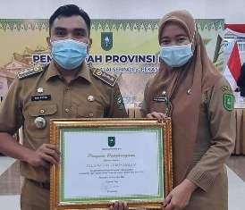 Camat Lubuk Dalam Siak Kembali Terpilih Menjadi Camat Terbaik se Riau